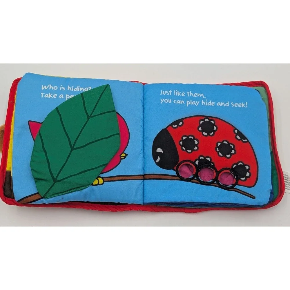 Baby Cloth Book Just Like The Animals Ready For Life Ages 0-18 Months Soft Book
